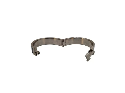 Hermès Clic Clac H Enamel Palladium Plated Bracelet size 16 101015947 - Picture 3 of 6
