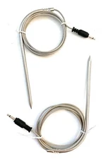 New 2 Pack Meat Probes - Cappec, iGrill iGrill2, iGrill3, iGrill Mini, Thermopro
