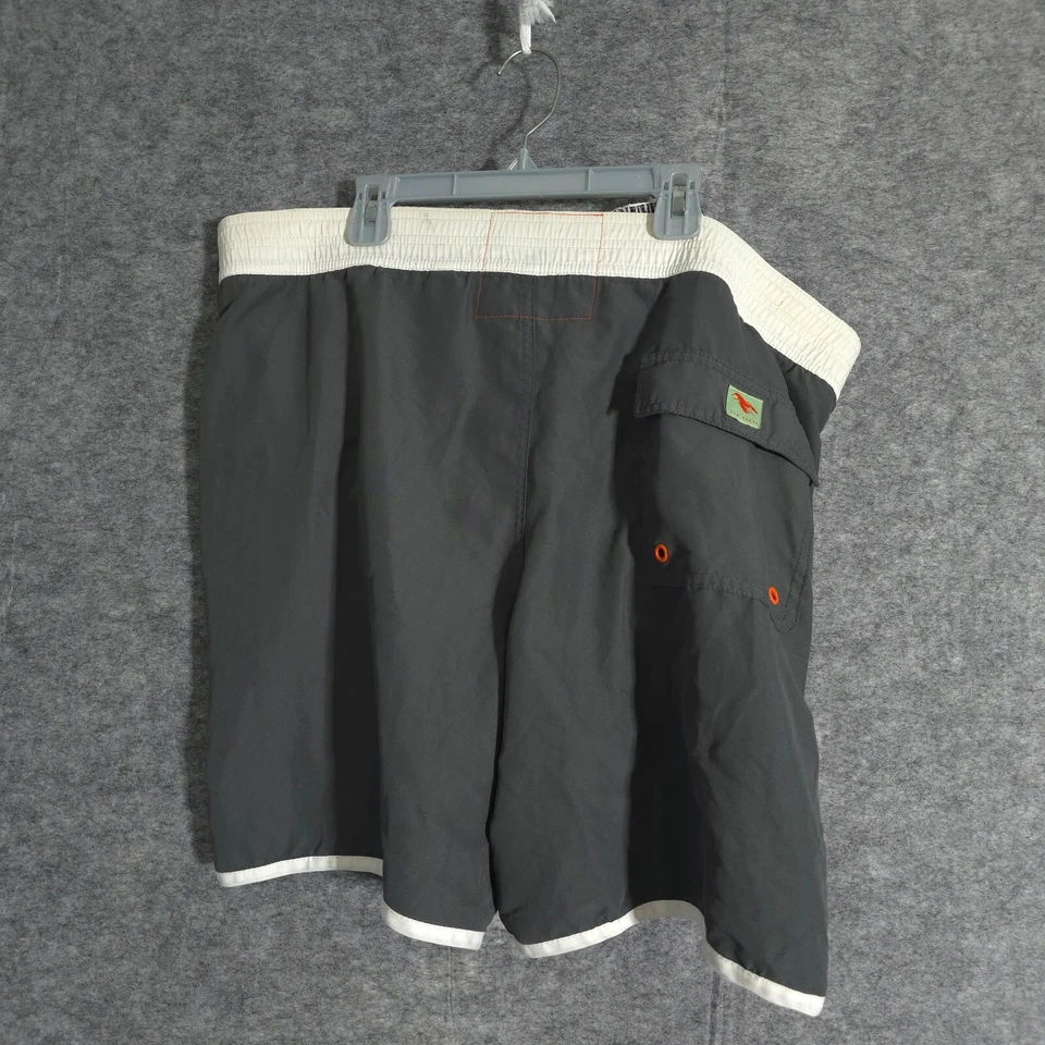 Bañador TED BAKER para hombre talla 6 gris liso a rayas pantalones cortos playa aire libre Foto 4 de 4
