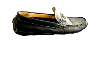 Cole Haan Shelby 7.5B Gold Horse Bit Driving Loafer Moccasin  display picture 3