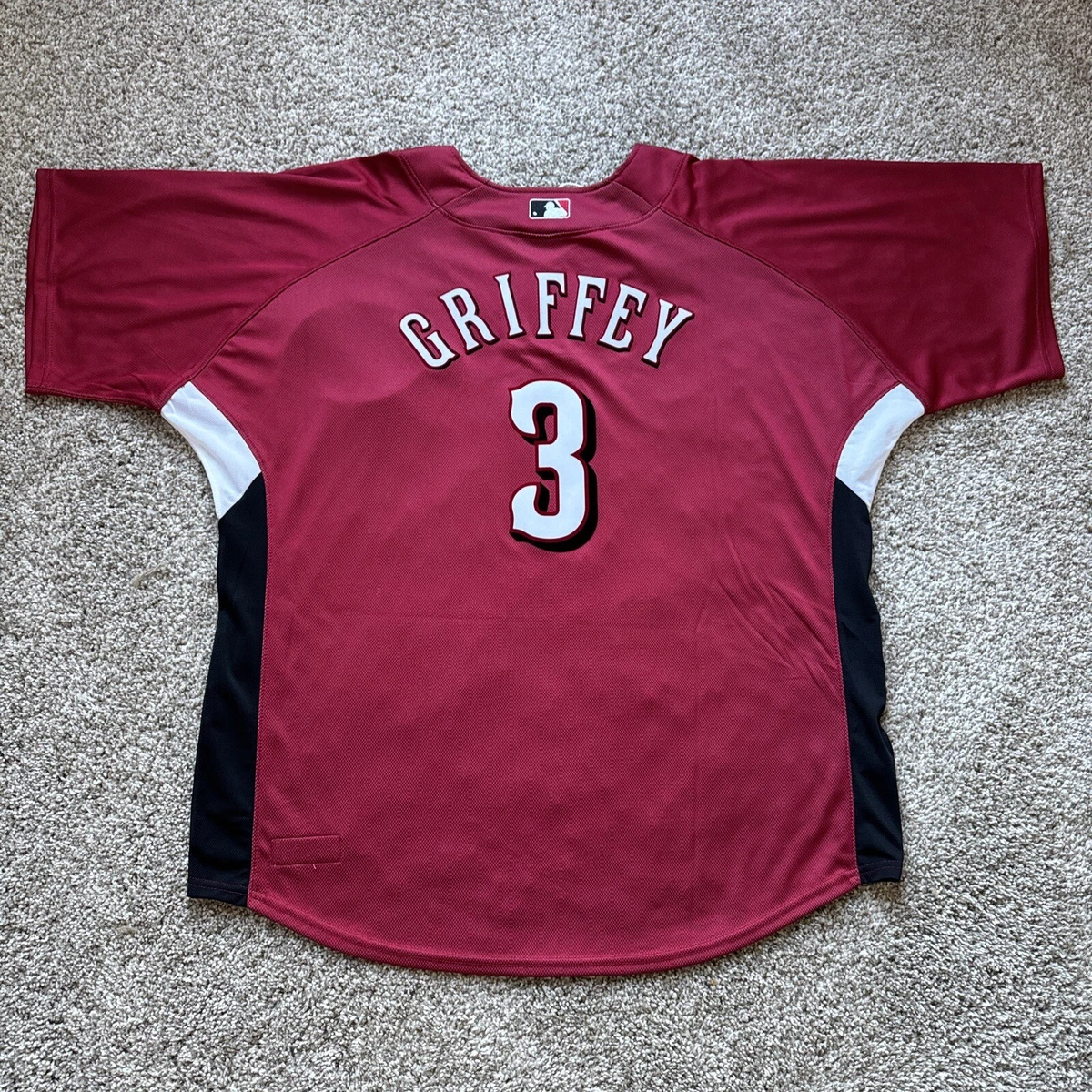 応援グッズ Cincinnati Reds Ken Griffey Jr jersey BL KEN GRIFFEY JR CINCINNATI REDS MITCHELL & NESS BATTING PRACTICE