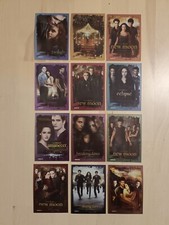 Set Complete Lot 12 Cartes Twilight 2023 Trading Cards Bella Edward Poster
