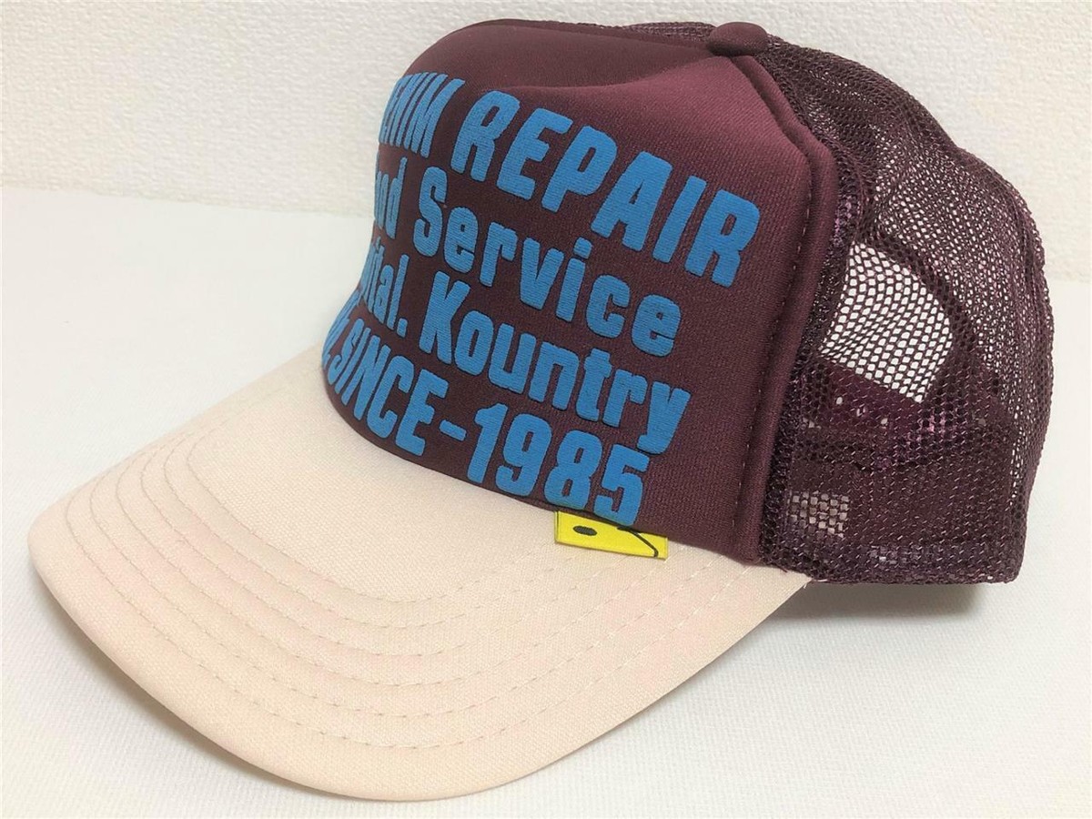 帽子 Kapital Denim Repair cap Kapital DENIM REPAIR SERVICE Denim Re-Construct Trucker Cap