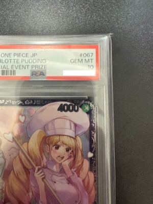 PSA 10 Charlotte Pudding OP08-067 Flagship 2025 Top 8 ONE PIECE