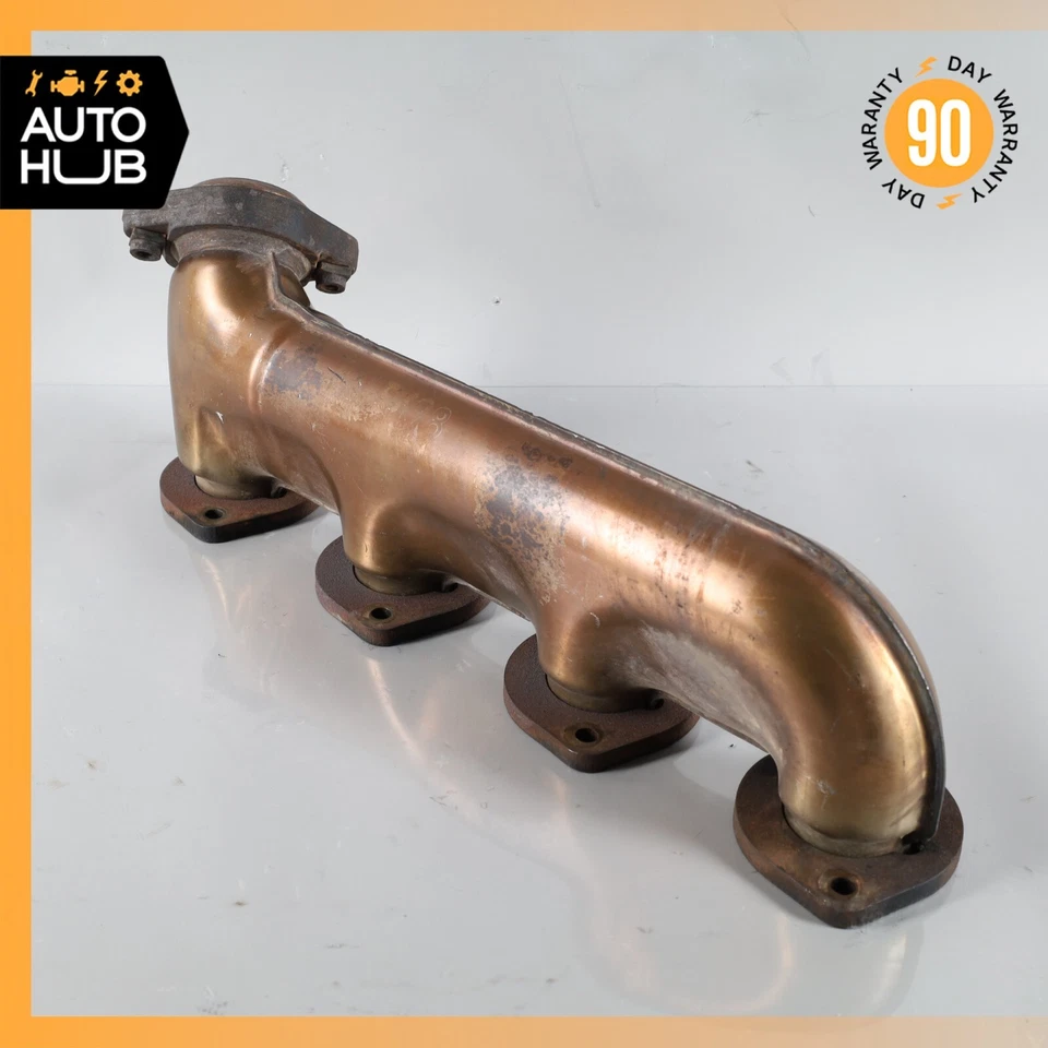 Coletor de escape 98-07 Mercedes W215 CL55 S55 AMG lado esquerdo do motorista fabricante de equipamento original - Imagem 3 de 4