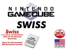 +SWISS GameCube Memory Card Only Booting SWISS SD Loader SD2SP2 Plug and Play