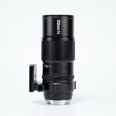 Mitakon 200mm f/4 1x Macro Lens for Sony,Canon, Nikon,Fujifilm,Leica L  Camera