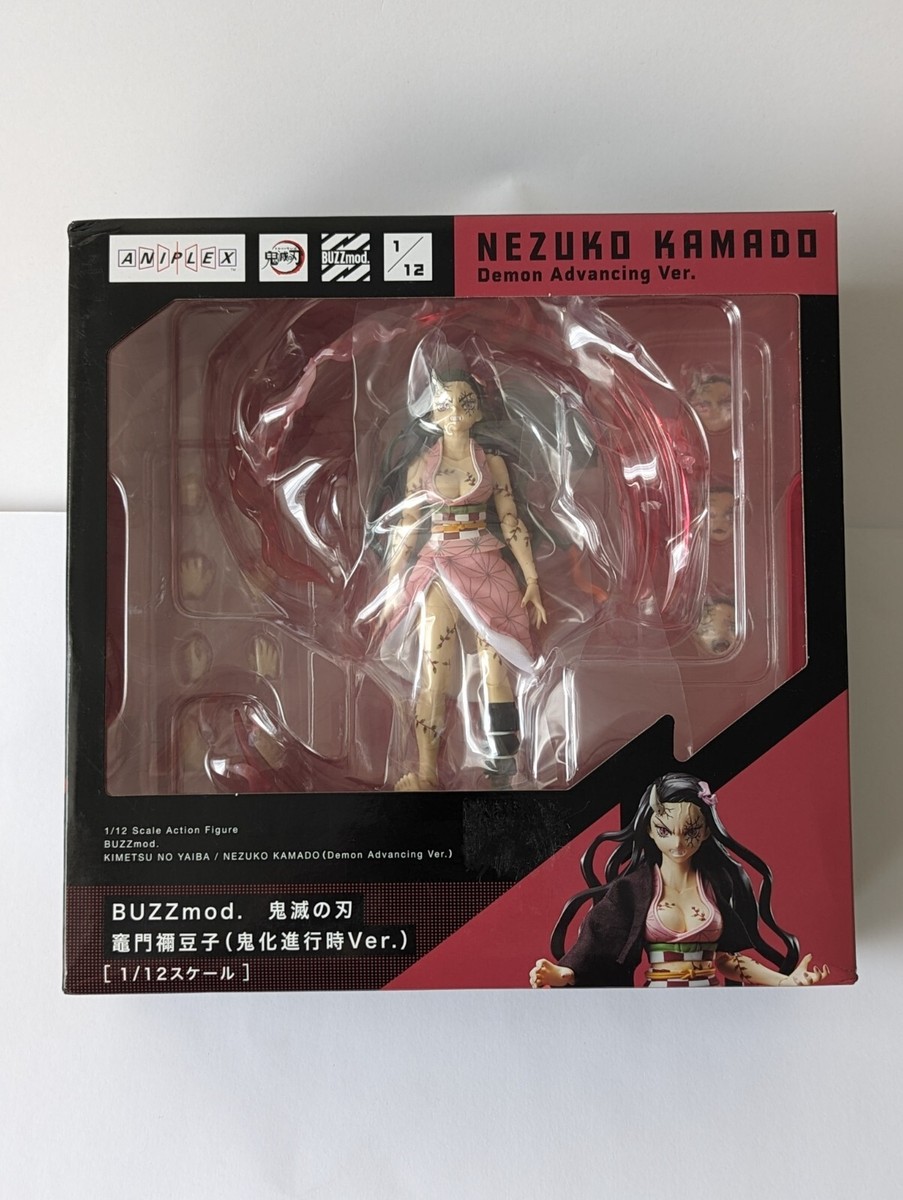 BUZZmod. 鬼滅の刃　Demon Slayer　1/12スケールフィギュア Amazon.co.jp: 鬼滅の刃 竈門炭治郎 フィギュア 1/12 BUZZmod