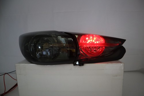 Nuevo par de luces traseras LED de humo para MAZDA 3 5 puertas Hatch Wagon ~ 2013 14 15-2018 - Imagen 7 de 12