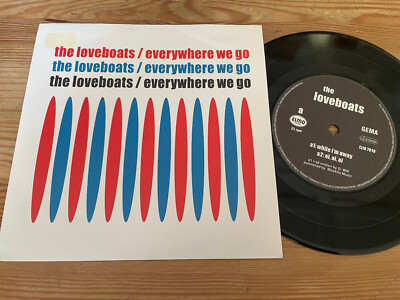 7'' Reggae The Loveboats   Everywhere We Go (4 Song) ELMO REC