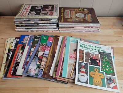 BOOKS LEAFLETS-PATTERNS Various Crafts YOU CHOOSE YOUR BUNDLE X-Stitch Crochet +