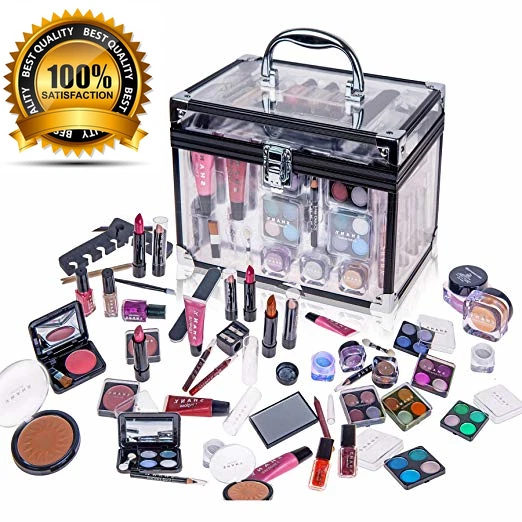 Kit De Maquillaje Para Makeup Profesional Sombras Brillo Rubor Brochas Mujer