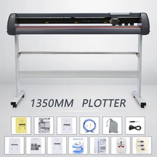 Vinile Plotter Da Taglio 1350mm Creazione Di Adesivi Stampa 3 Lame Signmaster