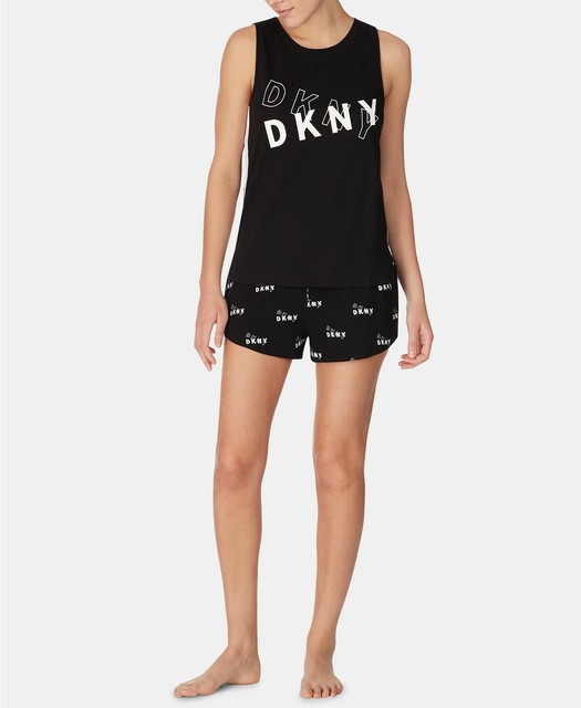DKNY Women's Printed Tank Pajama Top 