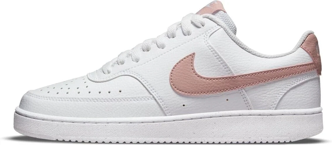Nike Court Vision Low Next Natur Oxford bianco rosa US donna 9 uomo 7 5