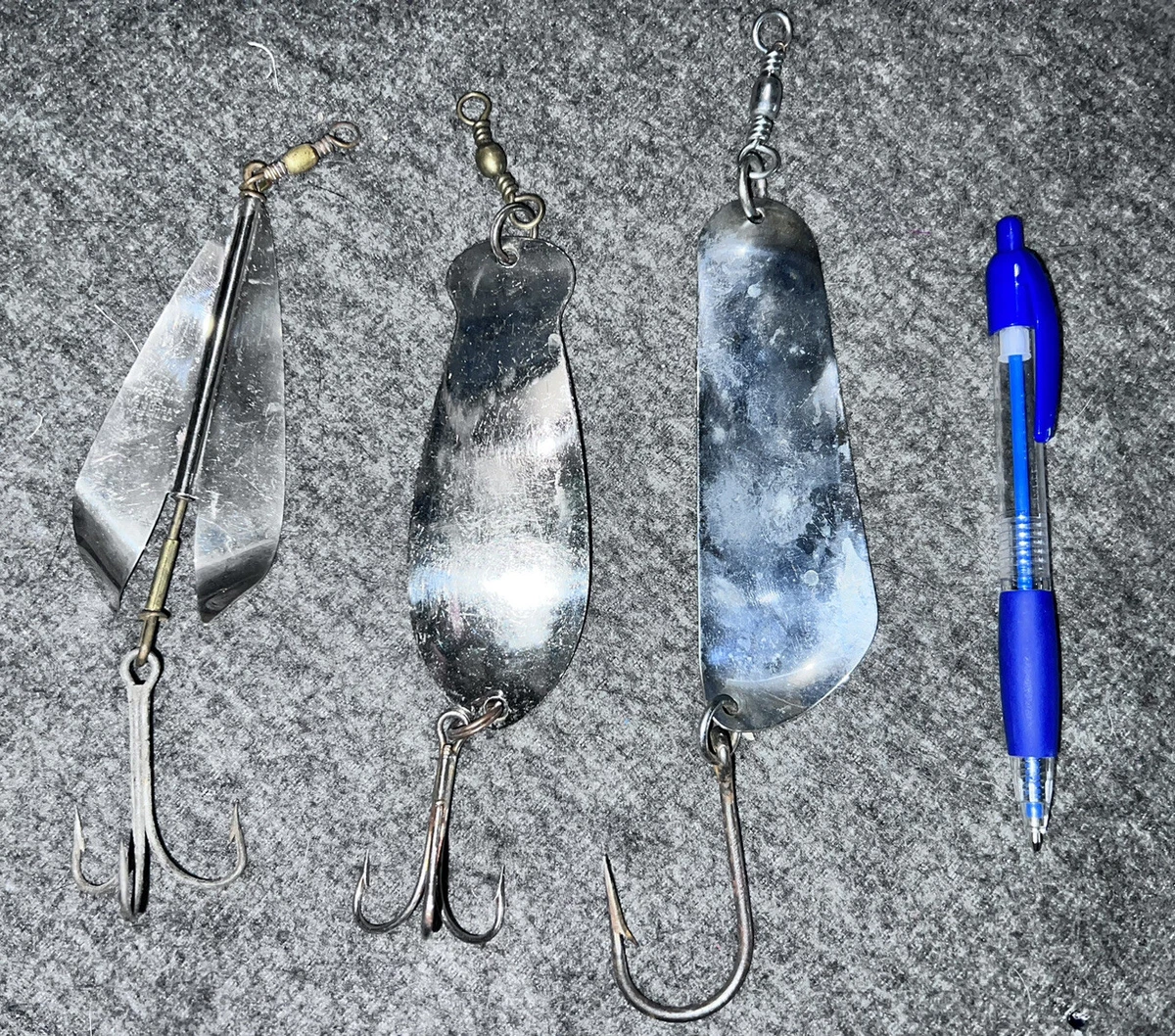 Leurre de pêche Old Muskie / Grand Brochet. vintage Creek