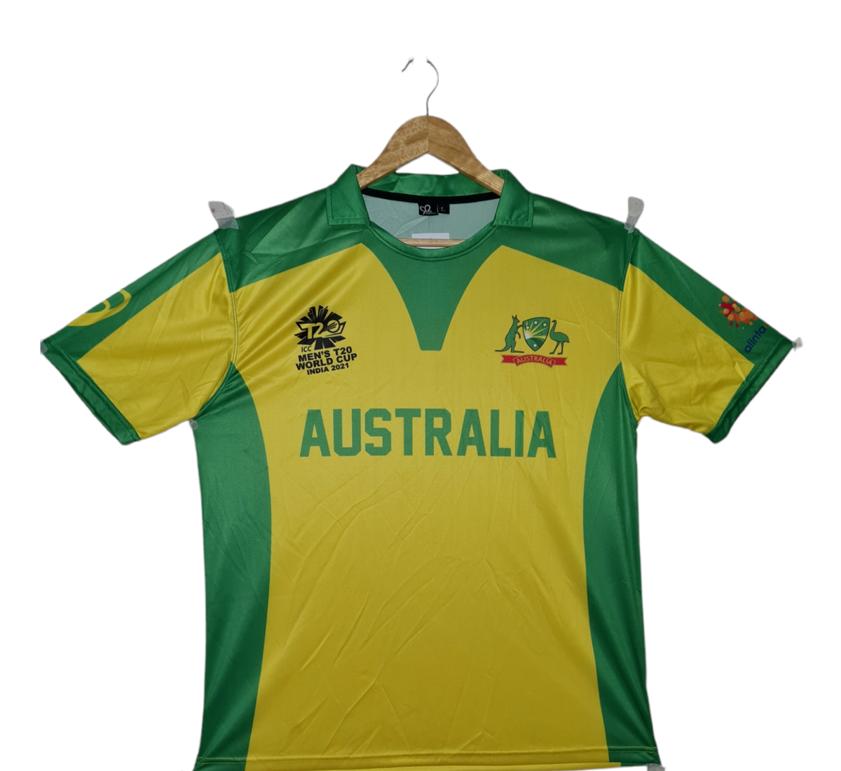 Australia cricket 2021 world cup match replica shirt premium