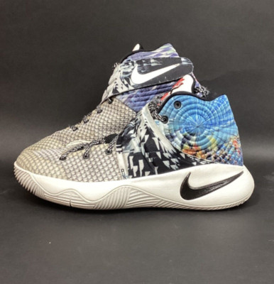 Nike Kyrie 2-Men's 7 -Multicolor Black Sail Mid Basketball Shoe