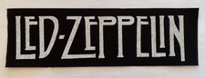 Led Zeppelin Cloth Patch Sew On Badge Rock Approx 2.5" X 8" CP131 