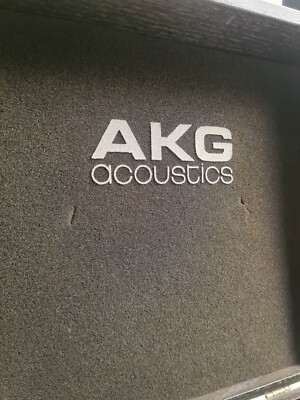 Akg K1000 Black Headphones - LUXURY hi-fi Very Rare K-1000 +