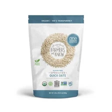 One Degree Organic Foods Organic Quick Oats Sprouted 24 oz