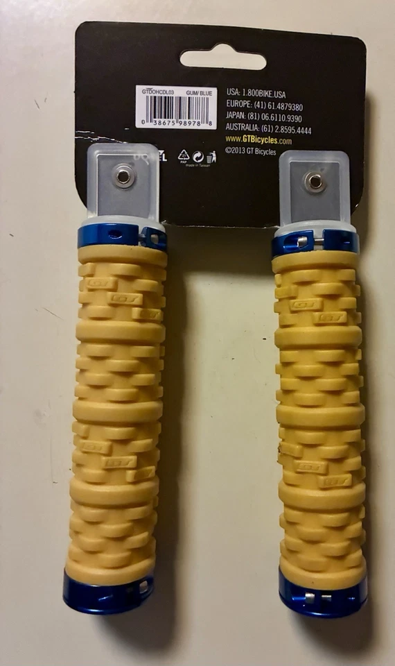 GT DOHC 16v Mountain BMX Bike Double Lock On Grips Free USA Shipping :) - Image 4 of 4