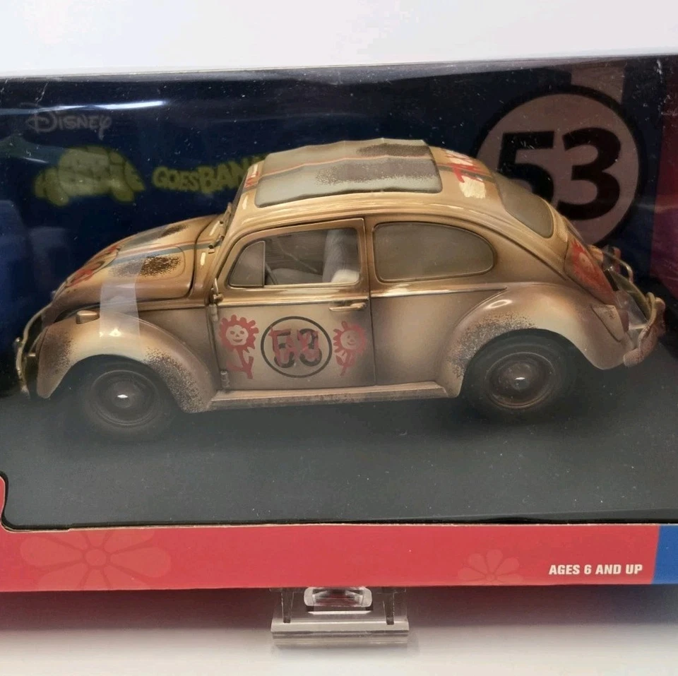 HERBIE GOES BANANAS 1:18 JOHNNY LIGHTNING Disney 2004 - Image 2 of 4
