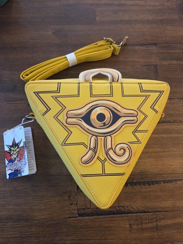 Loungefly Yu-Gi-Oh! Millenium Puzzle Crossbody Bag - Picture 1 of 8