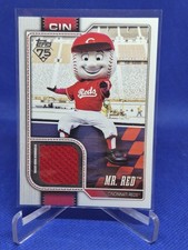 2026 Topps Mr Red Mascot Relic Cincinnati Reds Patch Mas-mrr 2026 Topps Mr Red Mascot Relic Cincinnati Reds Patch Mas-mrr