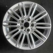 Mini Silver Cooper OEM Wheel 17” 2014-2024 Rim Original Factory 17x7 86081A