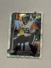 2025 Topps Chrome #246 Lane Johnson Ray Wave Refractor