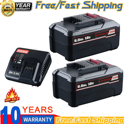 2X NEU Für EINHELL 18V original Akku 5,5/8,0 Ah / Ladegerät PXC Power X-Change