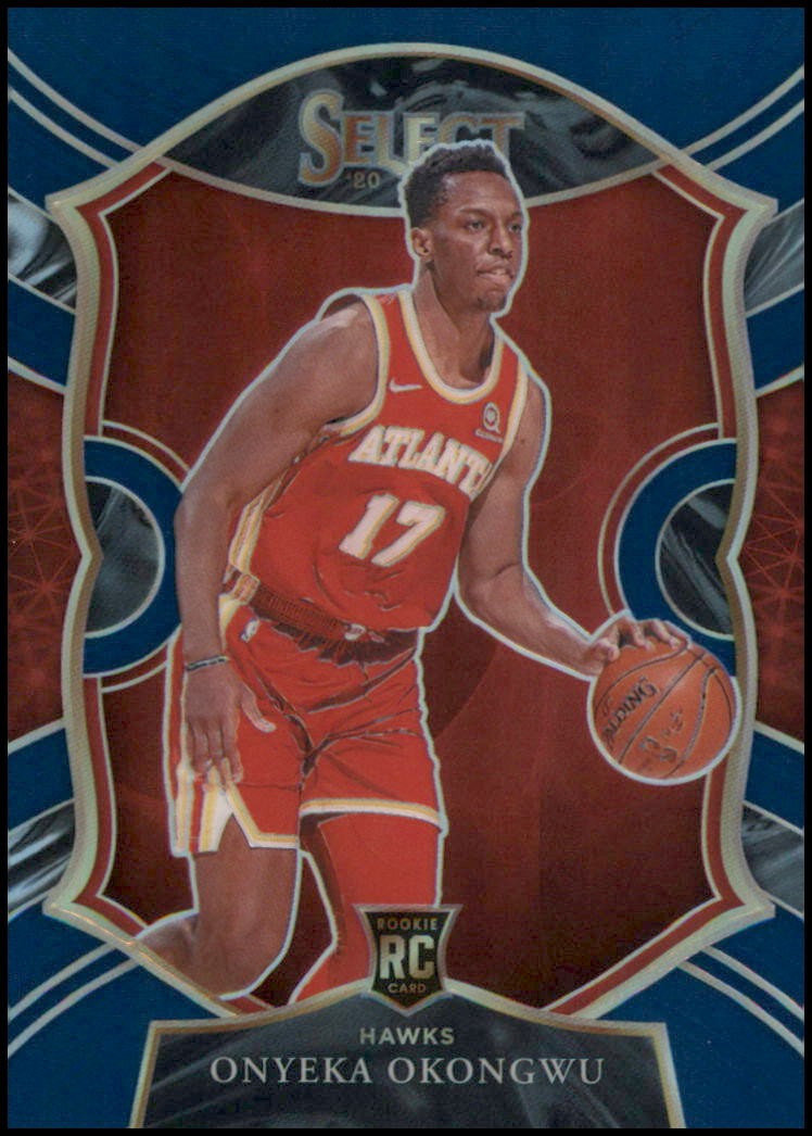 2020-21 Panini Select #66 Onyeka Okongwu Silver Prizms