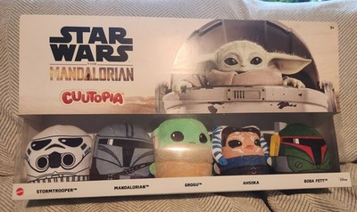 Star Wars The Mandalorian Cuutopia Disney Mattel 22 Plushy Collectible Baby Yoda