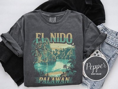 Vintage El Nido Palawan Shirt Travel Gift Philippines Trip Lover Tee