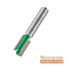 Image of Trend C016X8MMTC CraftPro Two Flute Straight Router Cutter 10mm Dia x 19.1mm Cut