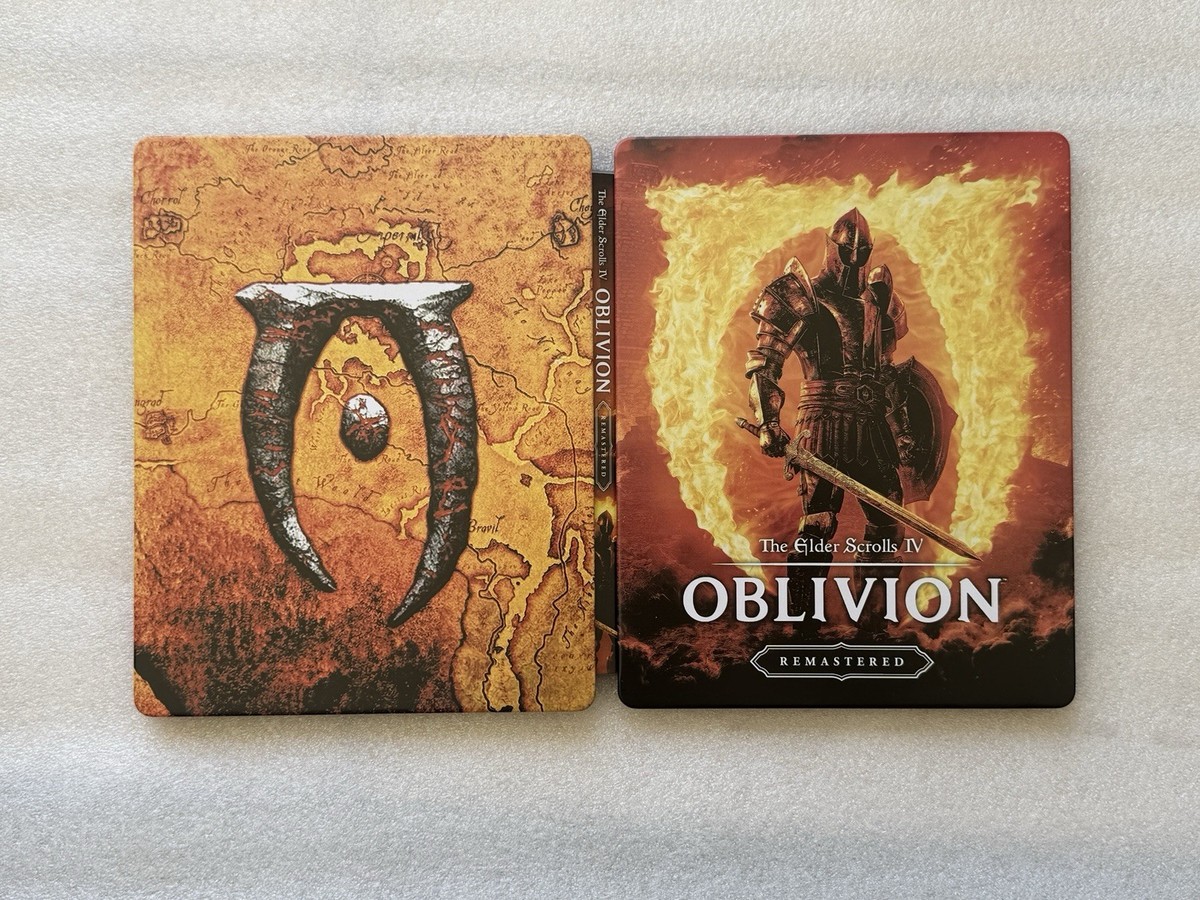 TES IV Oblivion Remastered Custom Made Steelbook/Steelup Case For