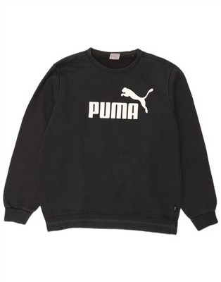 Puma Herren Graphic Sweatshirt Pullover Large schwarz AZ02