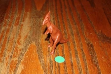 Marx 1970's Brown Parasaurolophus Dinosaur - MPC, Timmee