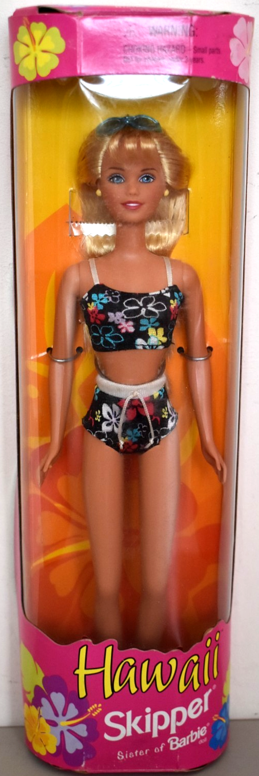 1999 Playline Collection  HAWAII Vintage Blonde SKIPPER Sister of Barbie