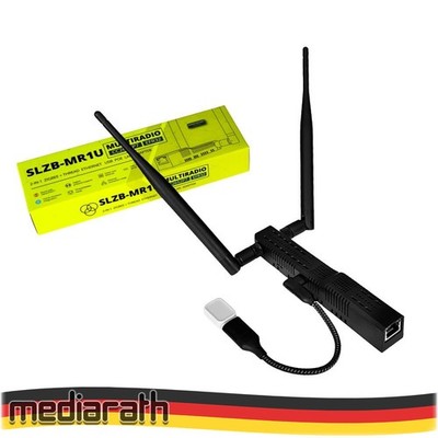 SMLIGHT SLZB-MR1U Zigbee Thread Multiradio CC2652P7 EFR32MG21 LAN PoE USB Wi-Fi