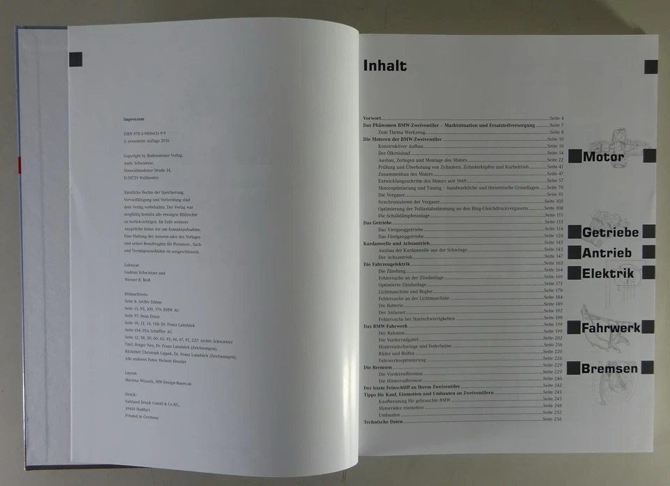 Manuale Di Riparazione BMW Moto Due Cilindri Boxer Anno 1969 - 1996 - Immagine 2 di 4