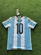 adidas Argentina Men’s Home Jersey 16/17 Legend Messi #10 - Blue/White