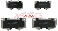 Ashika 50-02-205 Bremsbelagsatz FüR Scheibenbremse Bremsbelagsatz