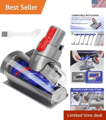 Mini Motorized Tool Brush Head Compatible with Dy-son V7 V8 V10 V11 V15 SV10 ...