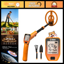 Adjustable Kids Metal Detector 27.5  -37.8  with LED Display, Waterproof Coil, Li