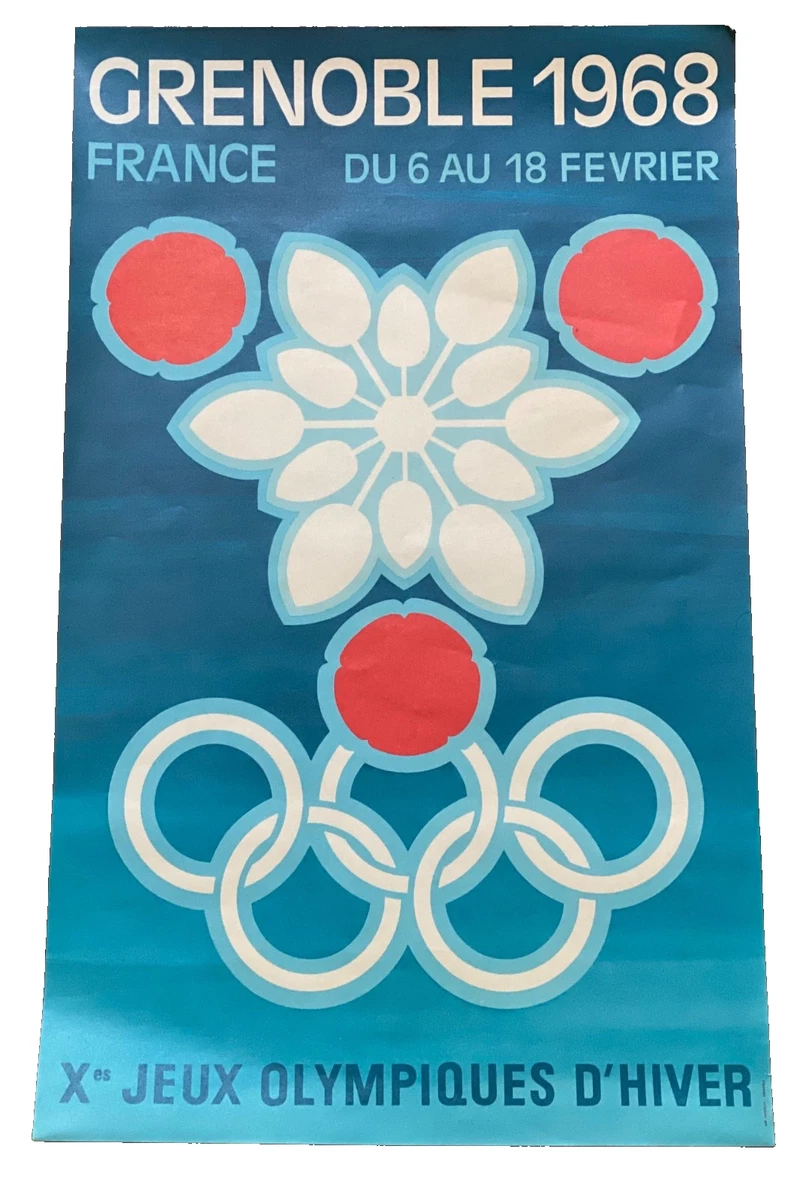 Sac Vintage LAFUMA Jeux Olympiques 1968 Grenoble-Mexico - Made In France - Occasion