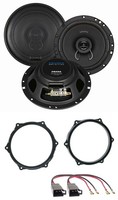 Crunch 2-Wege 16,5Cm 200Watt Lautsprecher FüR Seat Ibiza Ab 08 TüR Front Heck Au