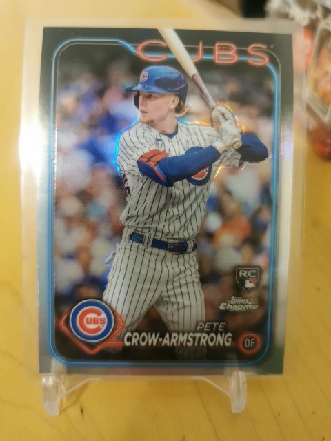 2024 Topps Chrome - Pete Crow-Armstrong #16 Refractor (RC)