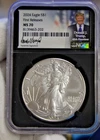 2024 US Silver Eagle $1 NGC MS70 1st Rel. Trump Label/Signer Series..